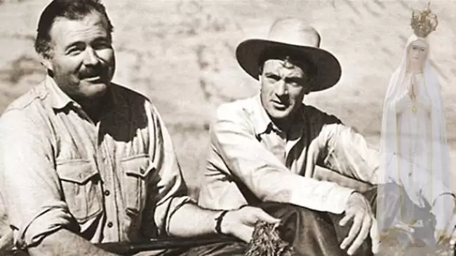 Gary Cooper, Ernest Hemingway y la Virgen de Ftima