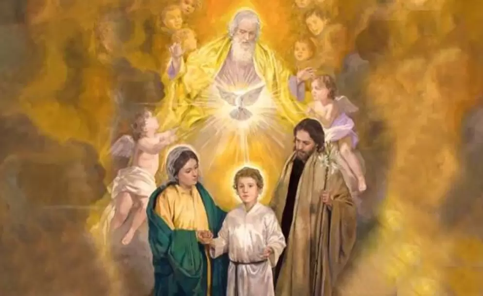 Familia de Nazaret, imagen sacramental de la Familia Trinitaria