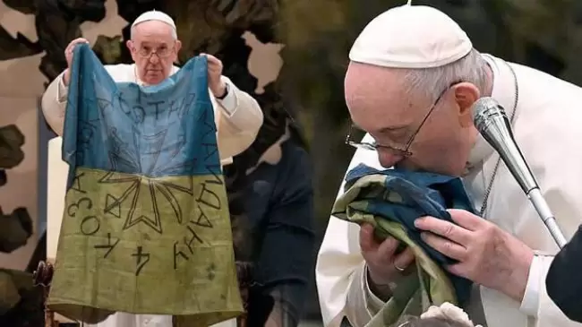 Video. El Papa sigue denunciando la agresin de Rusia que est destruyendo Ucrania: Sangre inocente grita al cielo