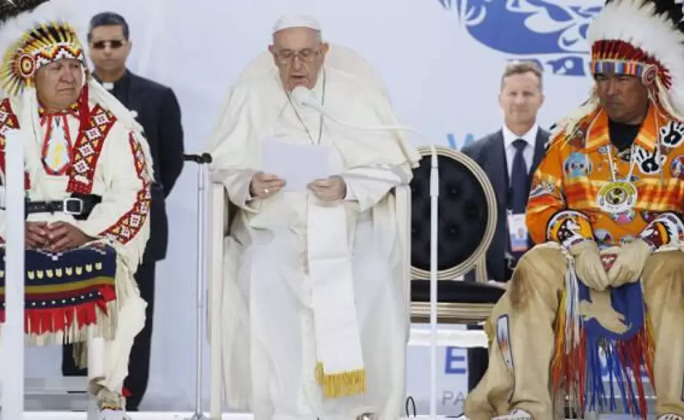 Registros en video: El Papa Francisco en Canadá abriendo camino a la “sanación y reconciliación”
