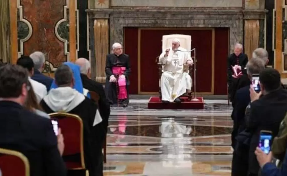El Papa valora el legado de Santo Tomas: “Es un modelo de teología que nace y crece en la atmósfera de la adoración”