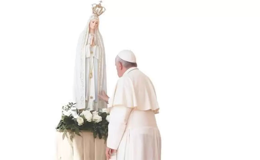 Confiados a la Virgen de Fátima, el Papa Francisco pide intensificar el rezo del Rosario por la paz y el fin de la guerra