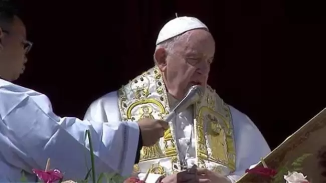 Video con la Bendicin Urbi et Orbi de Papa Francisco por Pascua de Resurreccin y Mensaje de Pascua 2024