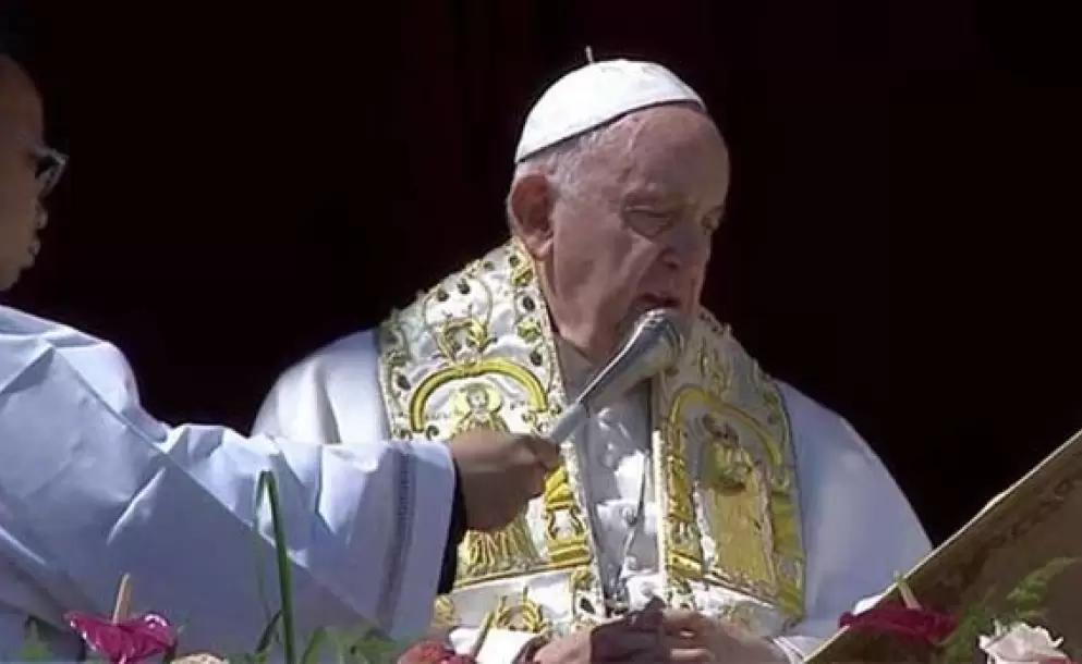 Video con la Bendicin Urbi et Orbi de Papa Francisco por Pascua de Resurreccin y Mensaje de Pascua 2024