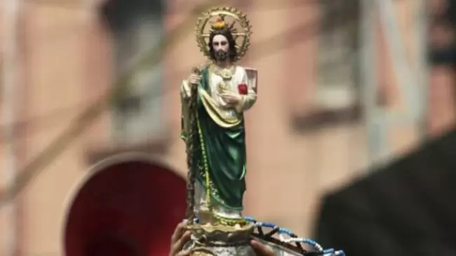 San Judas Tadeo se va de Roma a Mxico