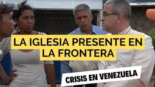 La Iglesia alimenta a miles en la frontera de Venezuela