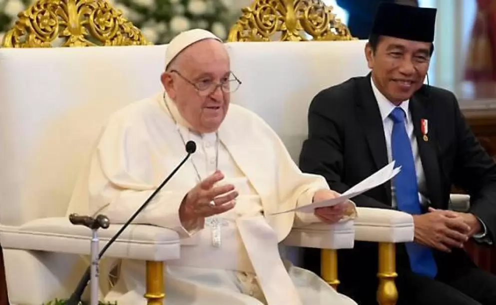 En Indonesia el Papa Francisco alienta a respetar las diferencias con el dilogo interreligioso