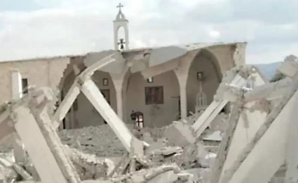 Israel bombardea una iglesia greco-catlica en el sur del Lbano y mata al menos a ocho personas