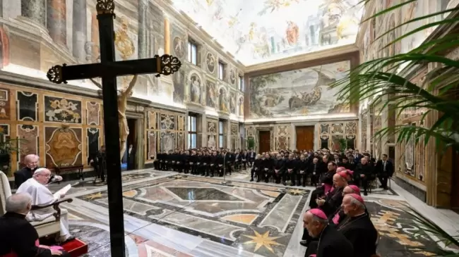 Papa Francisco a sacerdotes.