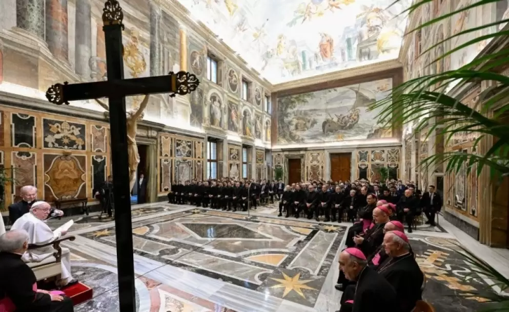 Papa Francisco a sacerdotes.