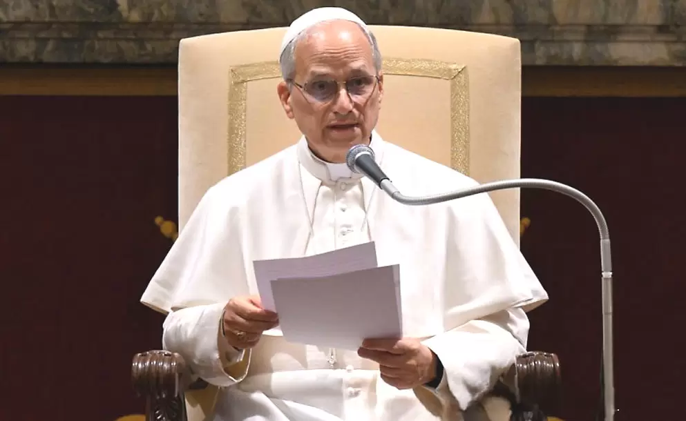 Papa León XIV pide combatir "la difusión de modelos de pensamiento debilitados por el relativismo"