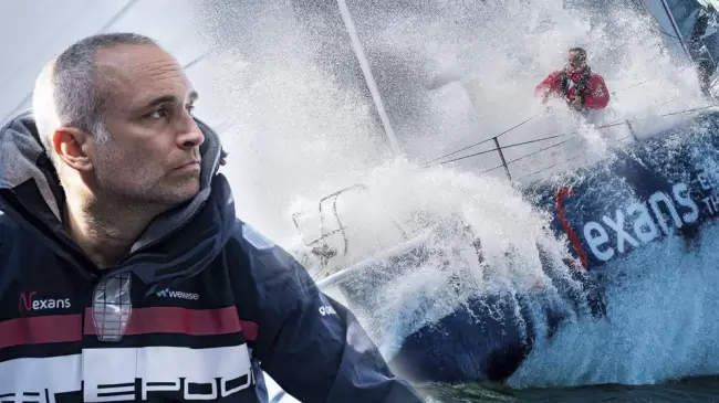 El agnstico patrn de velero Fabrice Amedeo encontr la fe navegando en los tempestuosos mares del Cabo de Hornos