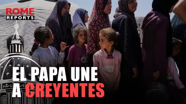 León XIV: "En Gaza, se elevan al cielo gritos de padres que sostienen el cuerpo sin vida de niños"
