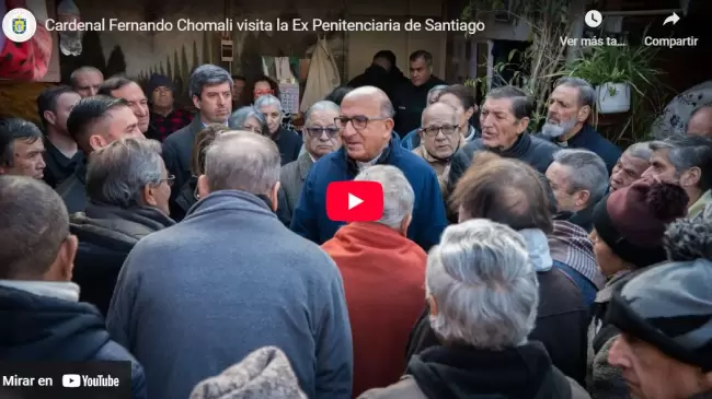 cardenal chomali visita presos