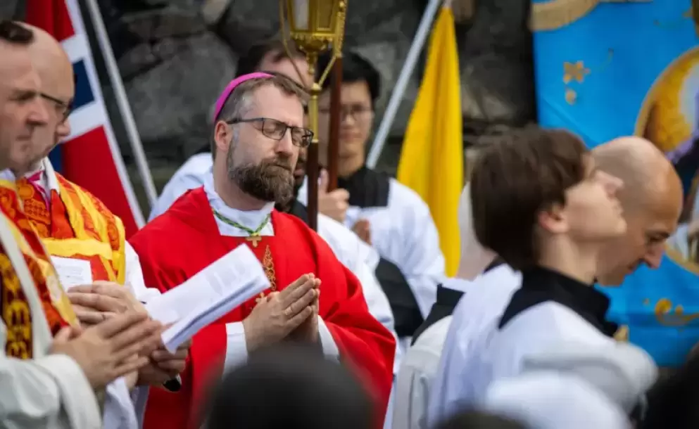 Fredrik Hansen, converso de la fe luterana al catolicismo y novel obispo de Oslo, en Noruega