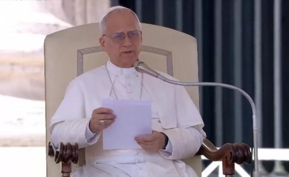 Papa Len XIV: "La esperanza cristiana no nace en el ruido, sino en el silencio de una espera habitada por el amor"