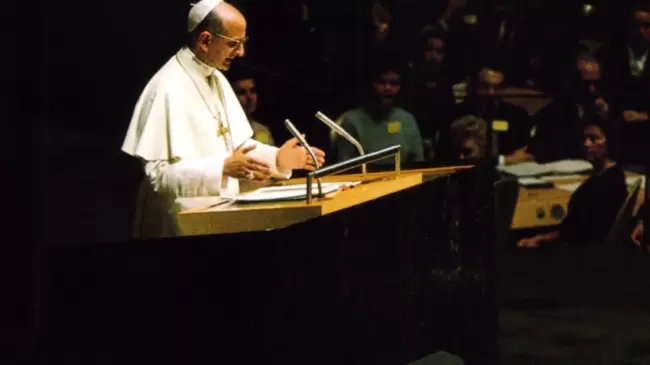 "Nunca ms la guerra!": el grito inaudito y muy actual de Pablo VI