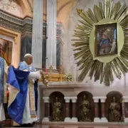 papa leon virgen del rosario