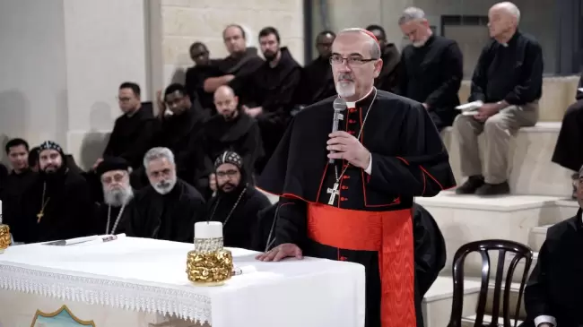 Patriarcas y lderes de iglesias desde Jerusaln demandan: Que coexistan en paz un estado Palestino y el estado de Israel