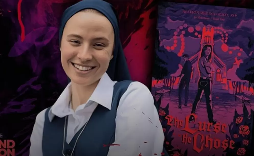 Allison, la monja que escribe sobre vampiros y una herona catlica, para evangelizar adolescentes y jvenes