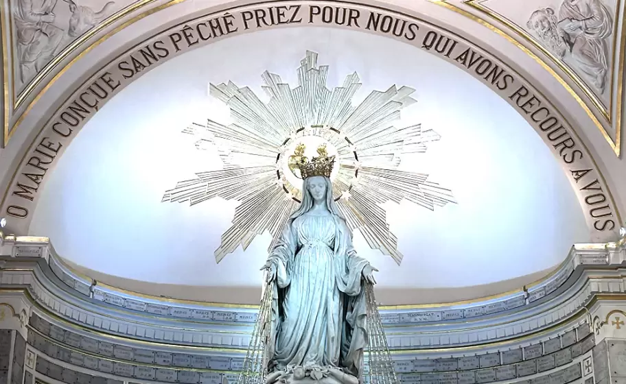 virgen de la medalla milagrosa