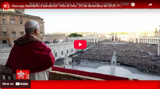 Papa Le�n XIV imparte por 1� vez la bendici�n 'Urbi et Orbi'. Texto completo