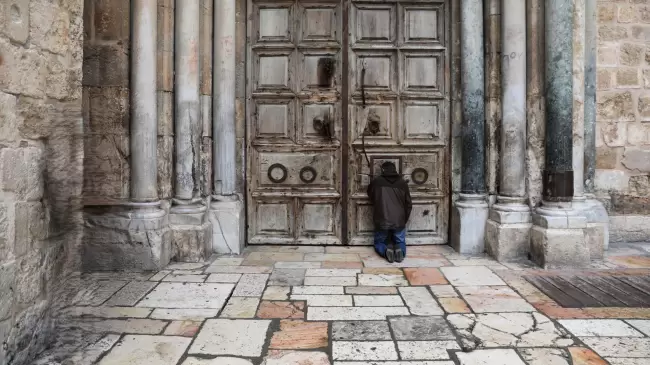 Netanyahu, primer ministro de Israel, ordena cerrar el acceso a la Iglesia del Santo Sepulcro en Jerusal�n