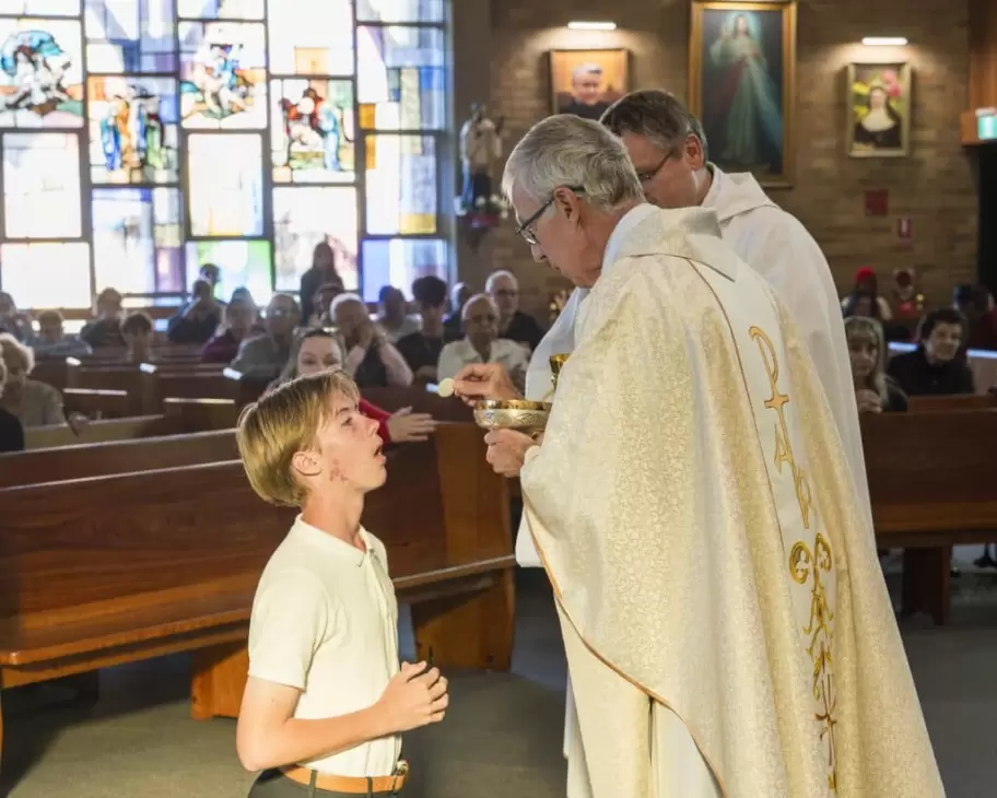 Primera Comuni�n de Christopher.