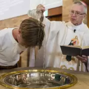 Bautismo de Christopher.