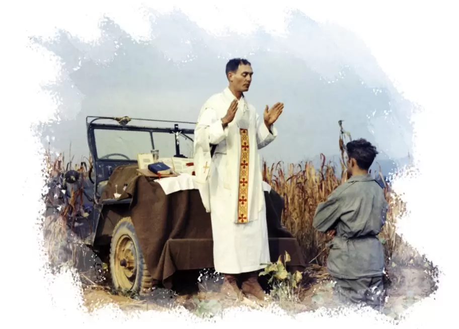 padre emil kapaun en corea