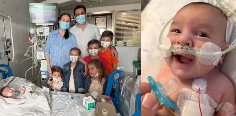 Iñigo y su familia.
